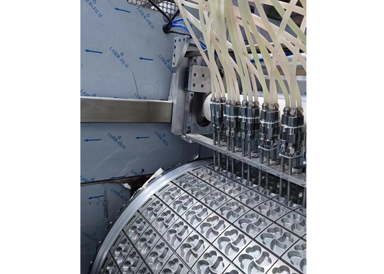 Machine de fabrication avancée de capsules de linge avec conception en acier inoxydable