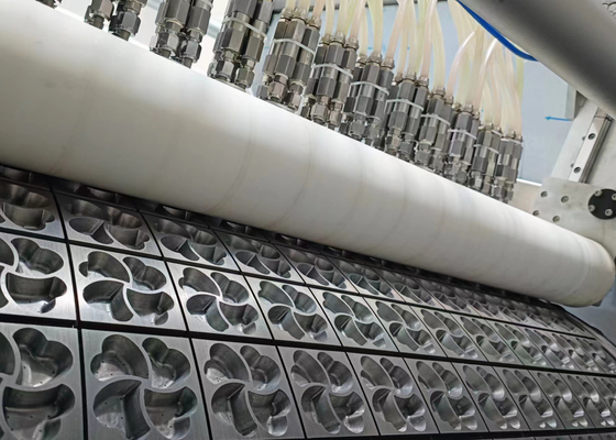 2800kg Capacité de charge La machine de fabrication de capsules de détergent en acier inoxydable entièrement automatisé