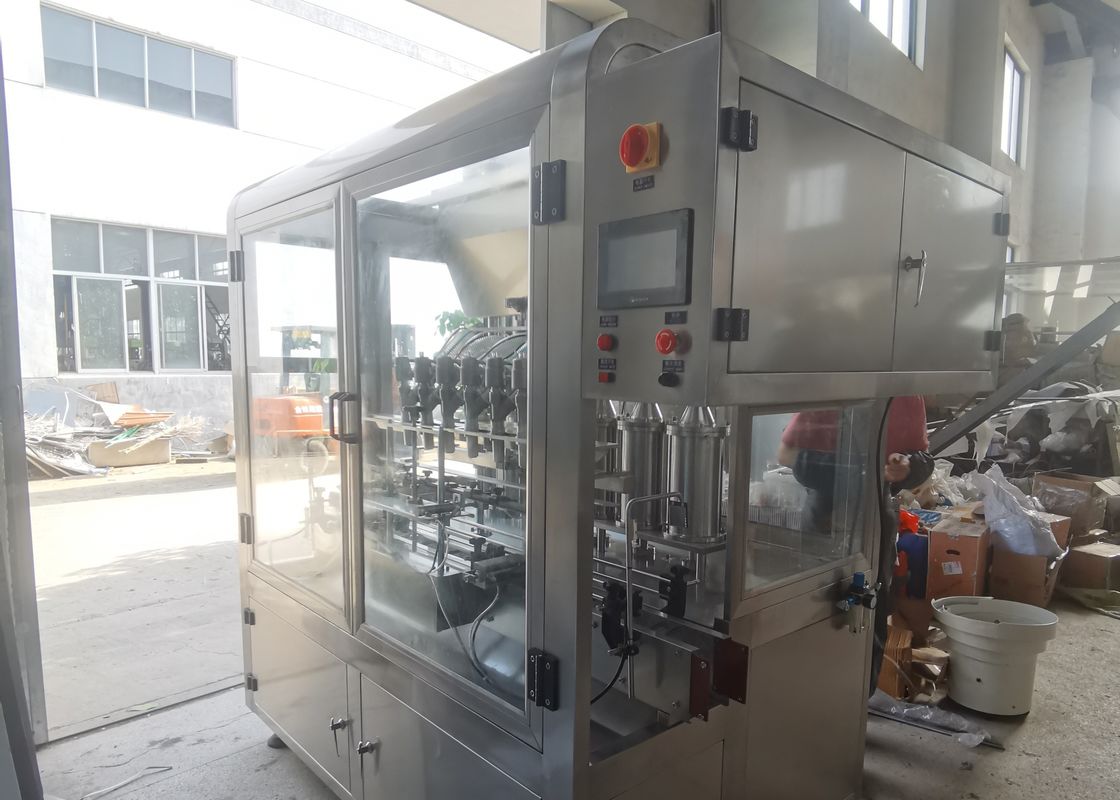 Machine de remplissage de liquide visqueux de 220 V, machine automatique de remplissage de shampooing de 2000 mm