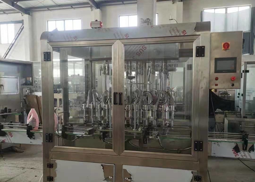 machine à emballer liquide visqueuse de bouteille d'animal familier de machine du remplissage 2000ml
