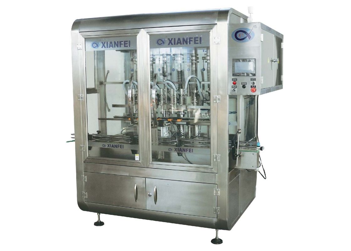 Machine de remplissage liquide visqueuse de SUS316L 2L Grey Plastic Bottle Packaging Machine