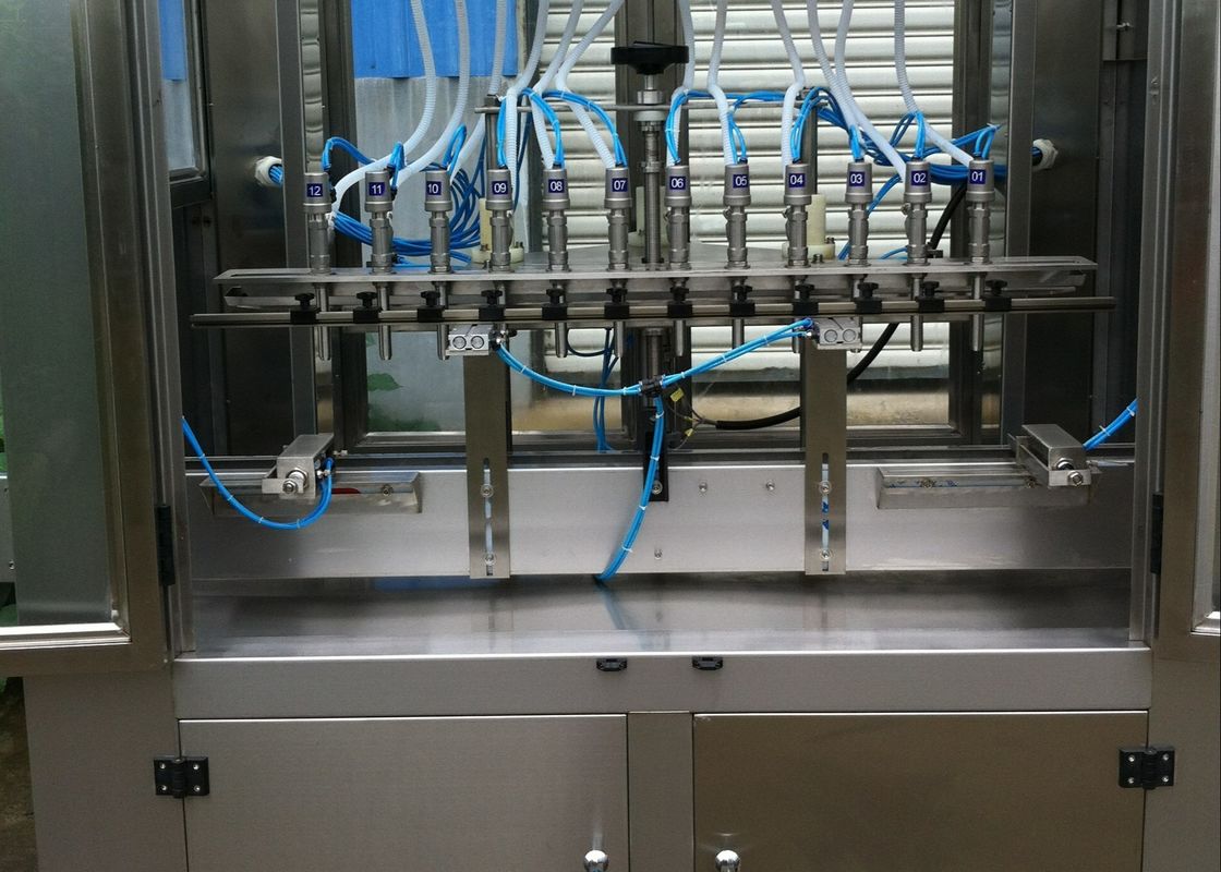 SUS304 Machine de remplissage en ligne 110 ml Machine automatique de remplissage de désinfectant pour liquide