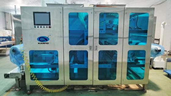 Machine de fabrication de détergents de 500 pods/capsules par minute avec une capacité de 2800 kg