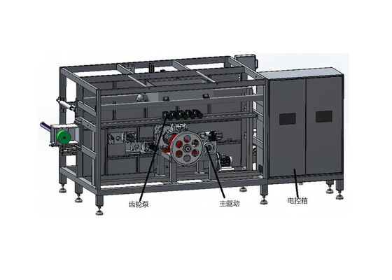 Machine de fabrication de bacs de détergent sûrs et respectueux de l'environnement pour divers lieux de travail