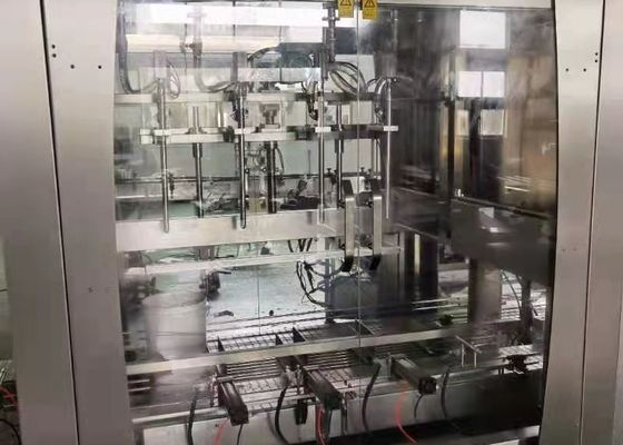 4 têtes de remplissage 160 mm Machine de remplissage d'huile comestible 20L remplisseur à piston volumétrique